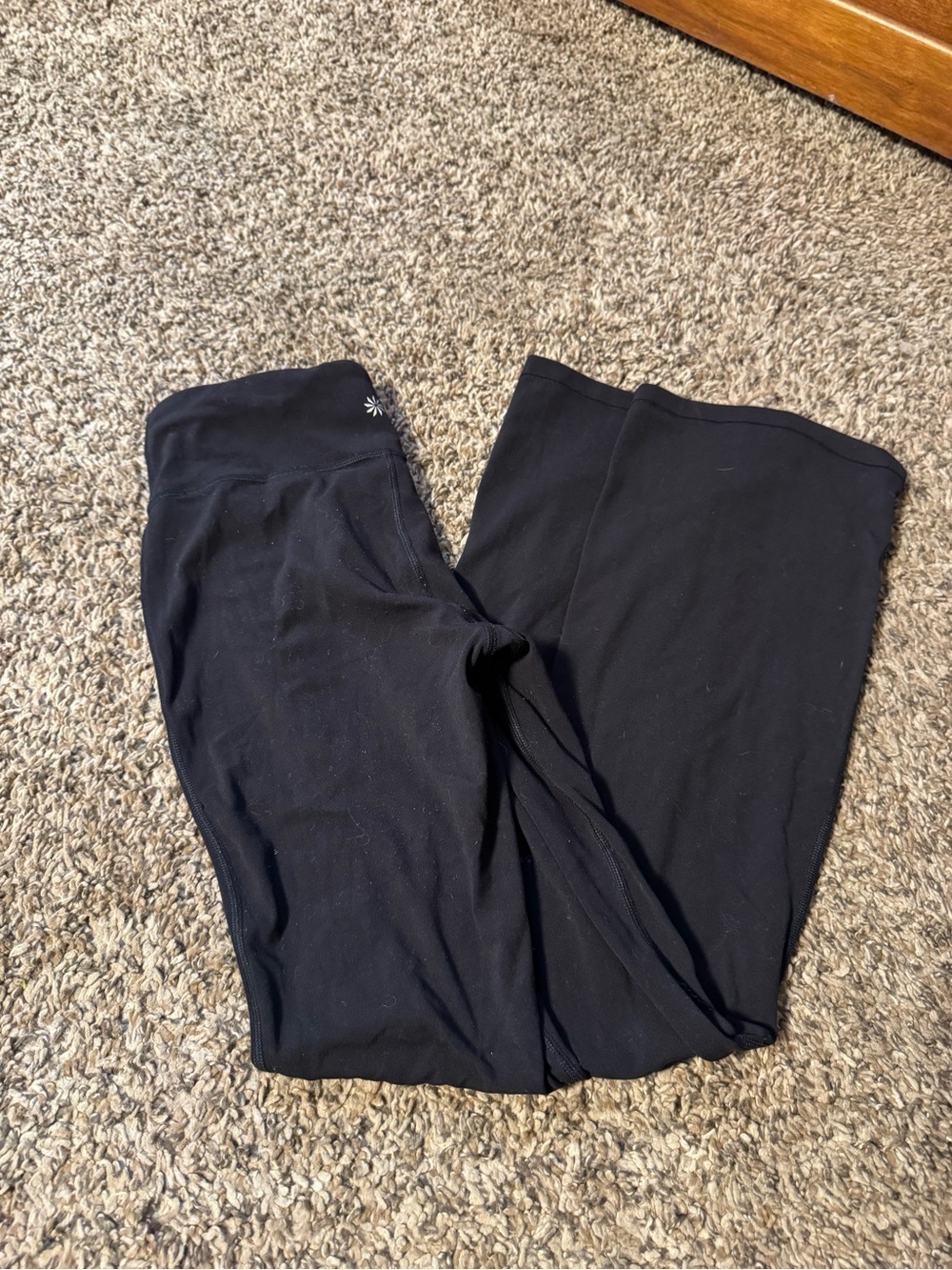 Athleta Black Kids flare Leggings